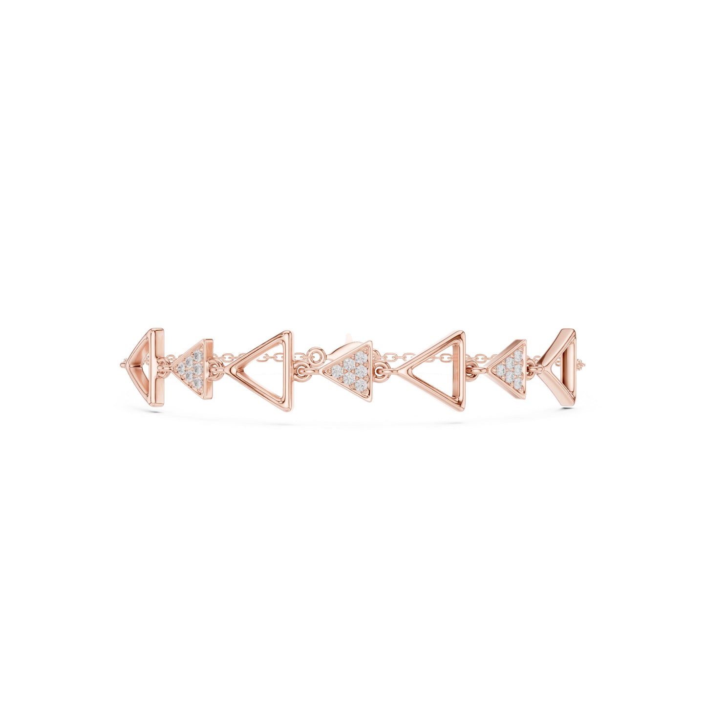 Round Chain Lab Grown Diamond Bracelet