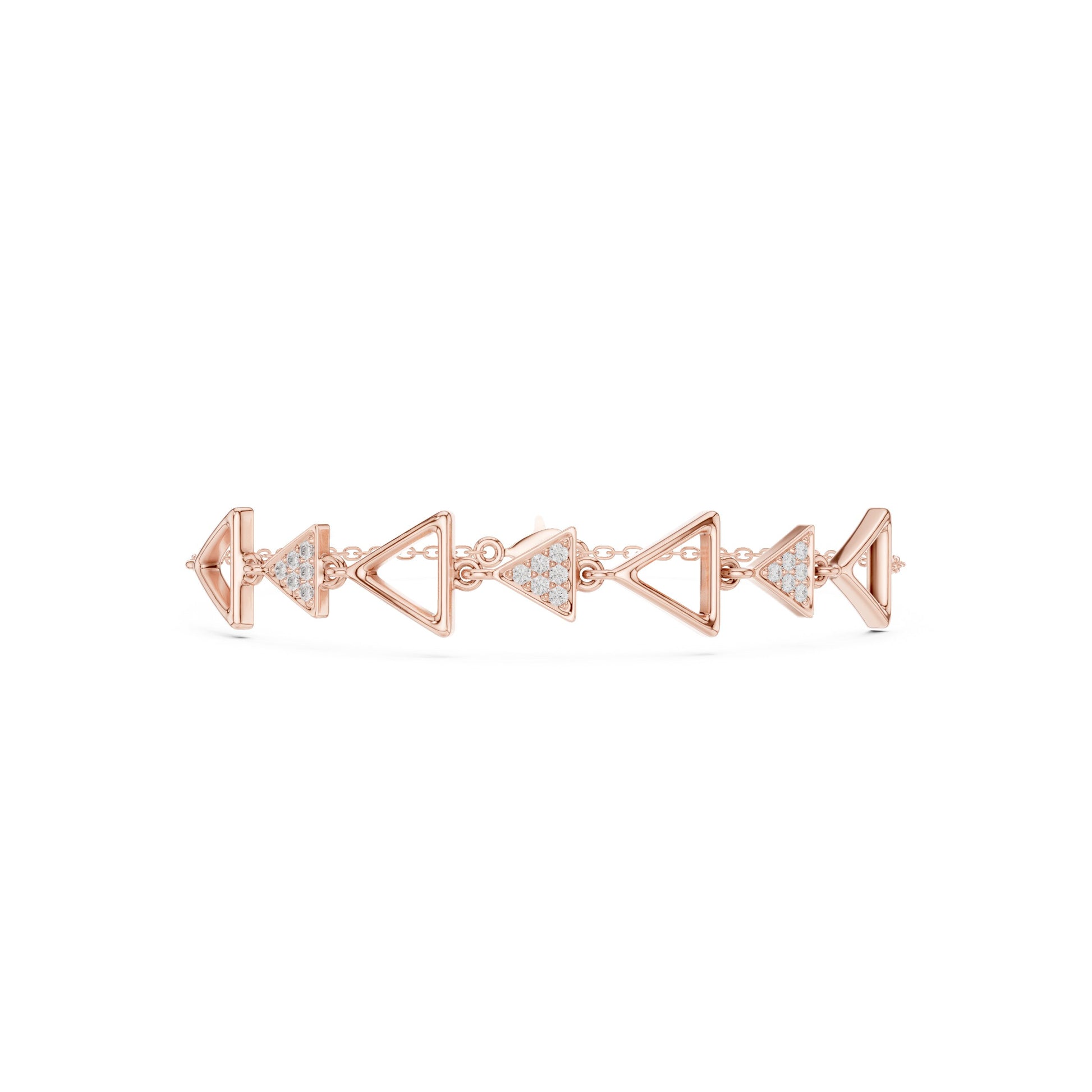 Round Chain Lab Grown Diamond Bracelet
