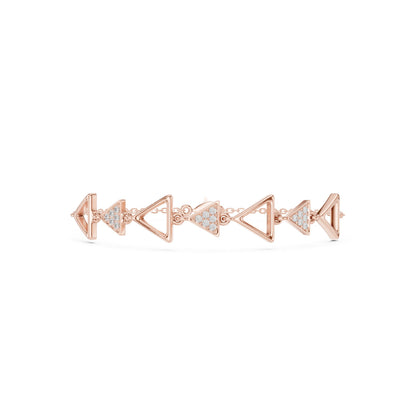 Round Chain Lab Grown Diamond Bracelet