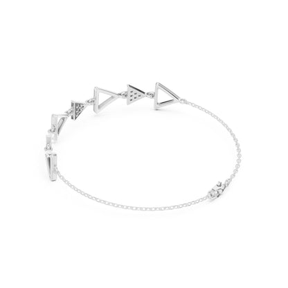 Round Chain Lab Grown Diamond Bracelet