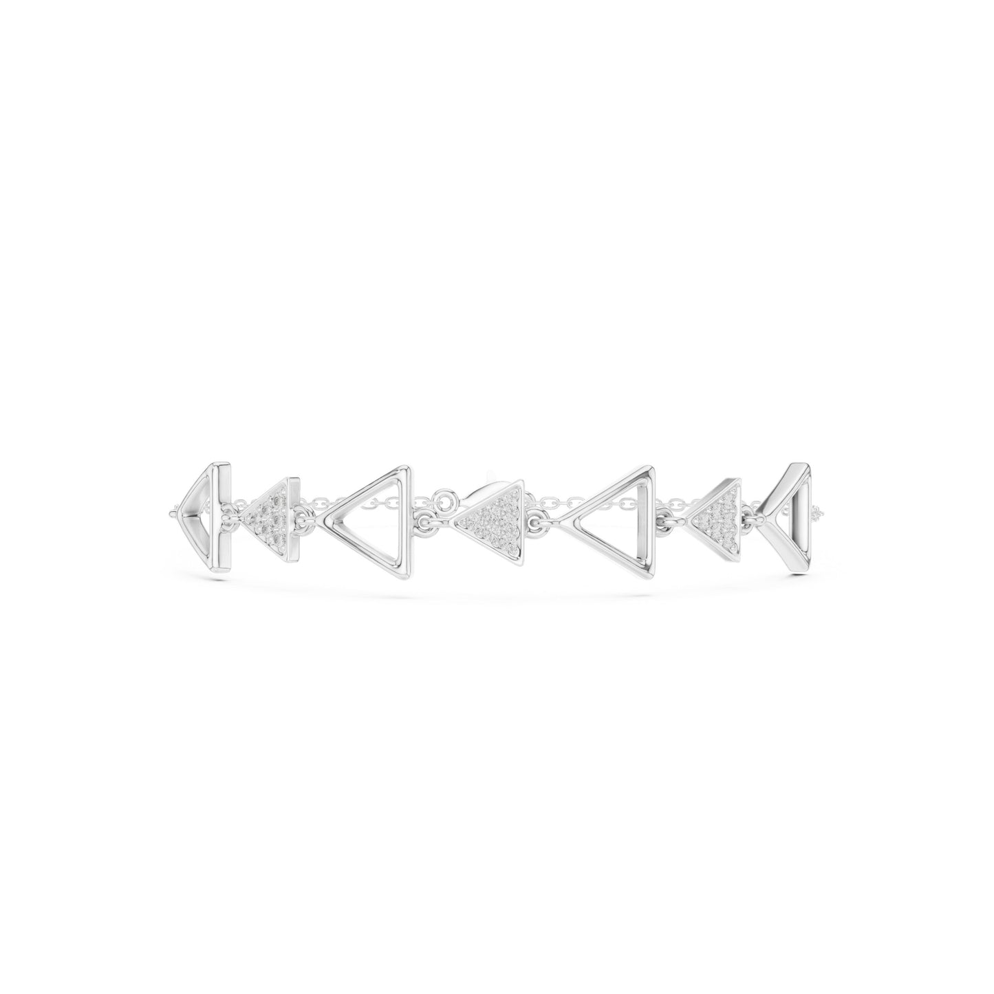 Round Chain Lab Grown Diamond Bracelet