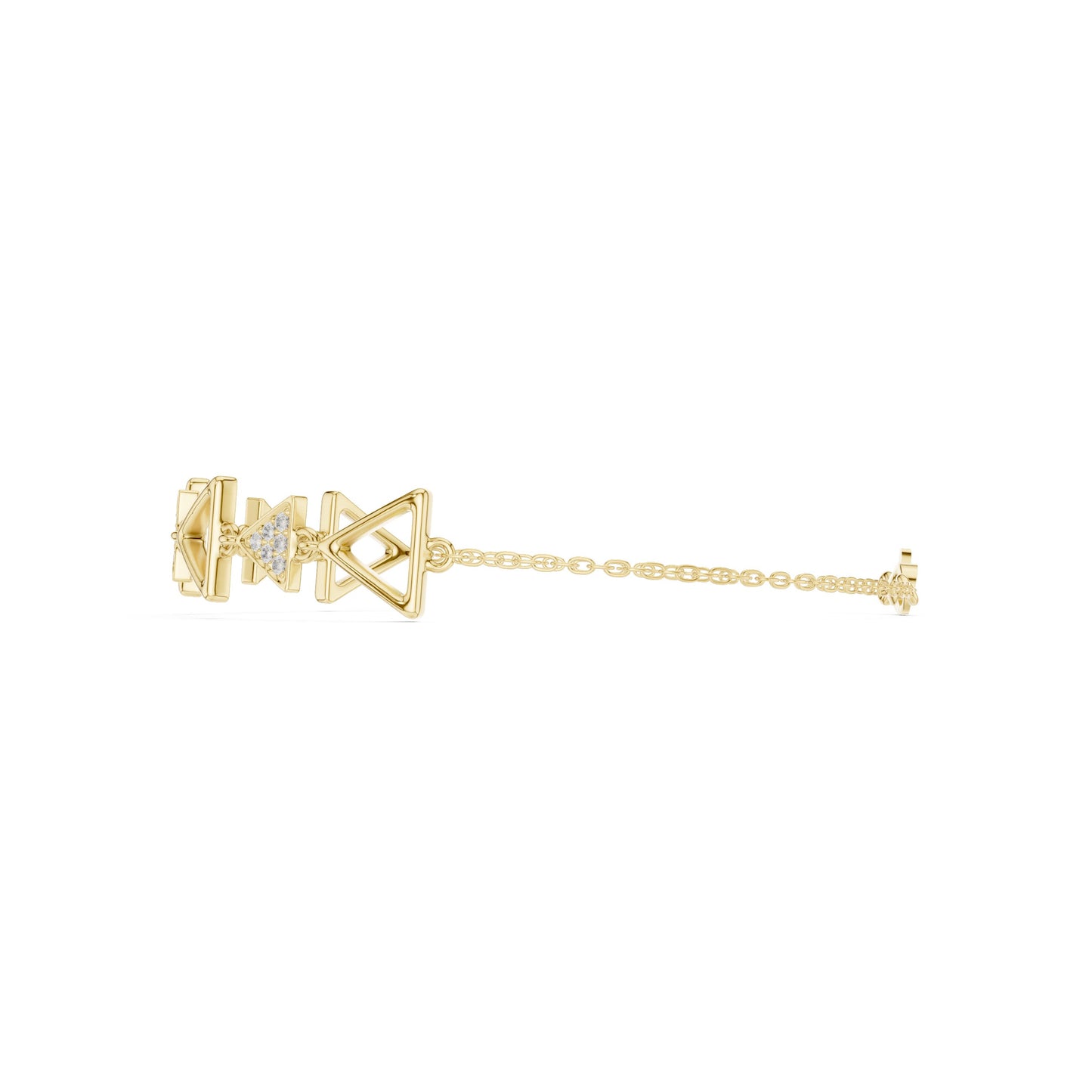 Round Chain Lab Grown Diamond Bracelet