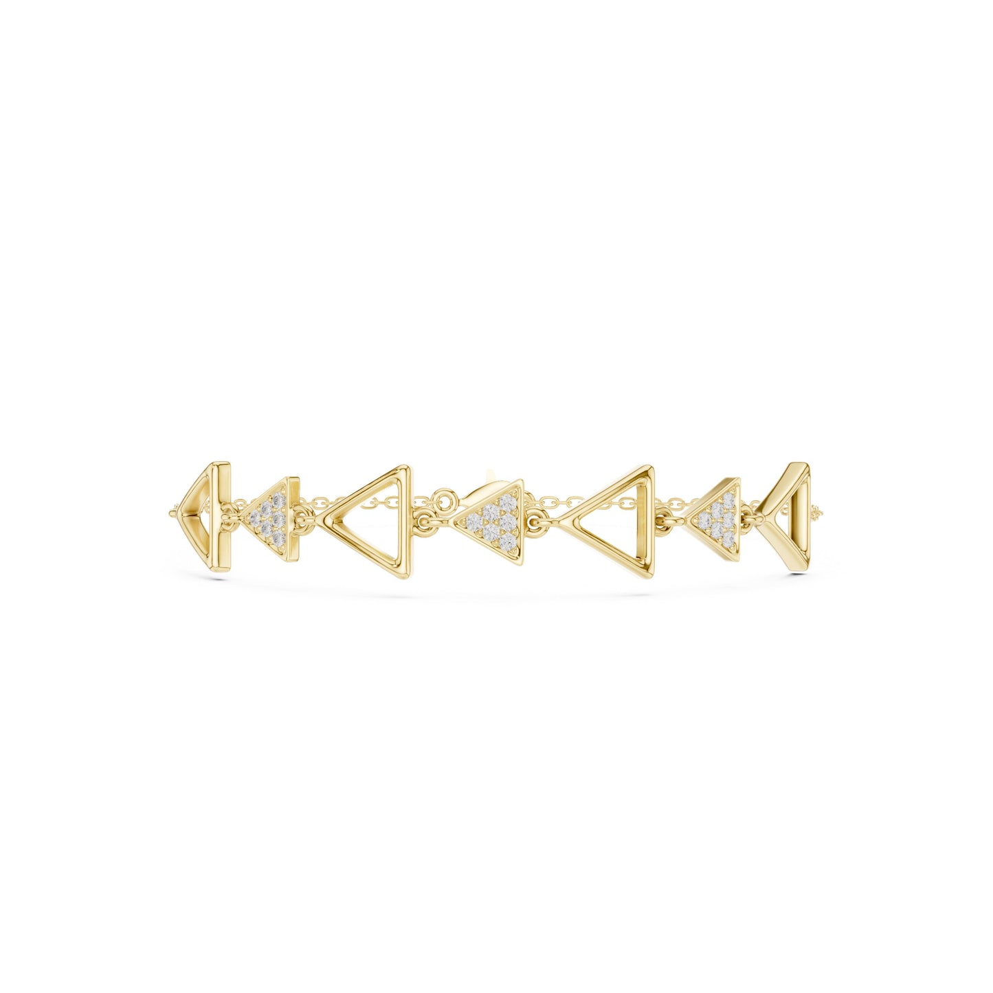 Round Chain Lab Grown Diamond Bracelet