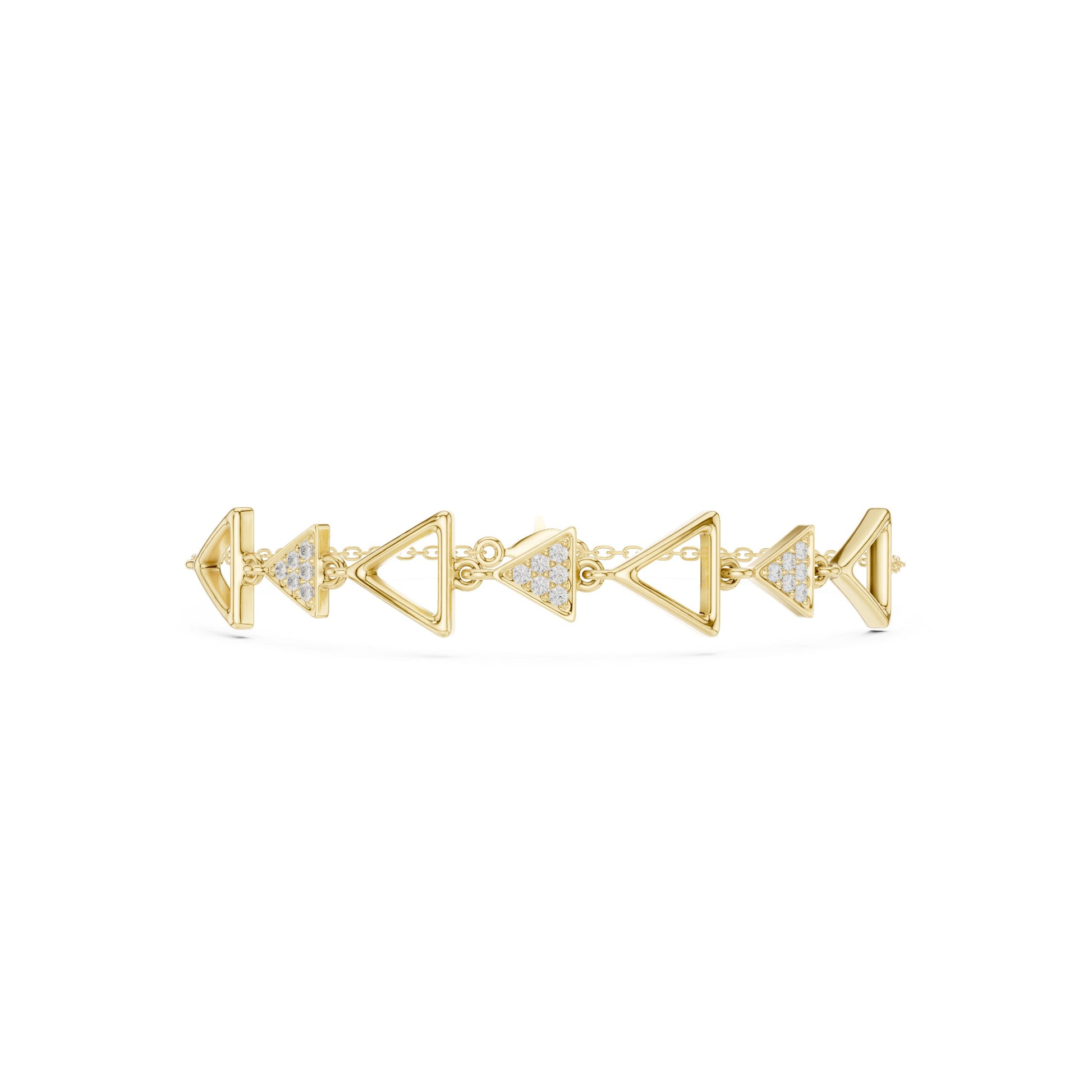 Round Chain Lab Grown Diamond Bracelet
