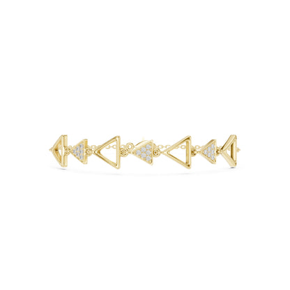 Round Chain Lab Grown Diamond Bracelet