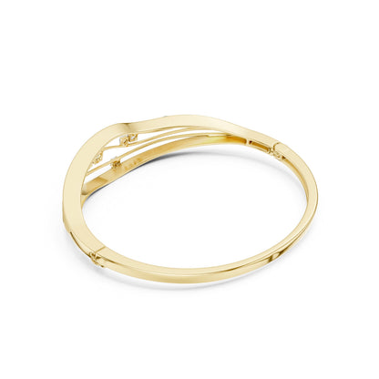 Round Bangle Lab Grown Diamond Bracelet