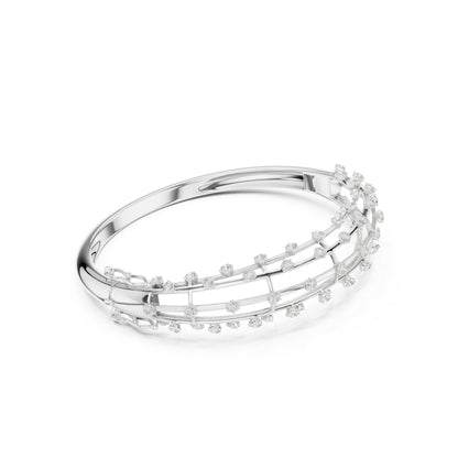 Round Bangle Lab Grown Diamond Bracelet