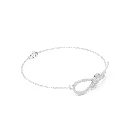 Pear Chain Lab Grown Diamond Bracelet