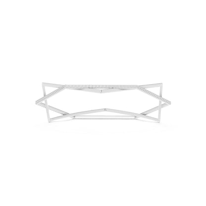 Round Bangle Lab Grown Diamond Bracelet