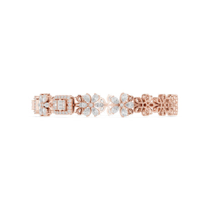 Mixed Shape Lab Grown Diamond Bracelet Bracelet