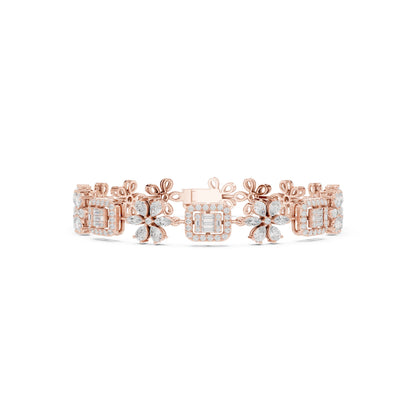 Mixed Shape Lab Grown Diamond Bracelet Bracelet