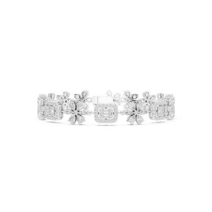 Mixed Shape Lab Grown Diamond Bracelet Bracelet