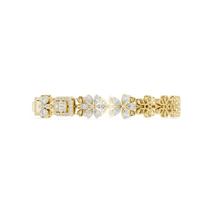 Mixed Shape Lab Grown Diamond Bracelet Bracelet