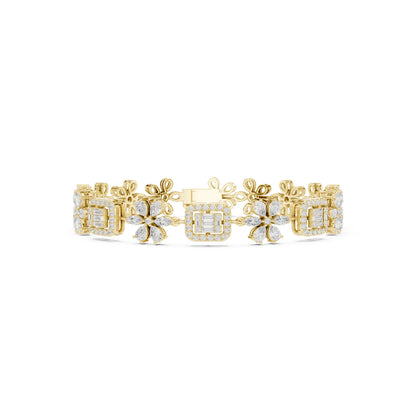 Mixed Shape Lab Grown Diamond Bracelet Bracelet