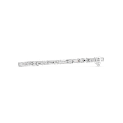 Men's Mixed Shape Lab Grown Diamond Tennis Bracelet