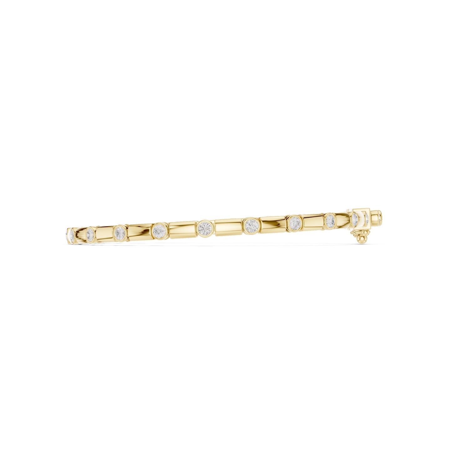 Men's Round Tennis Lab Grown Diamond Bracelet