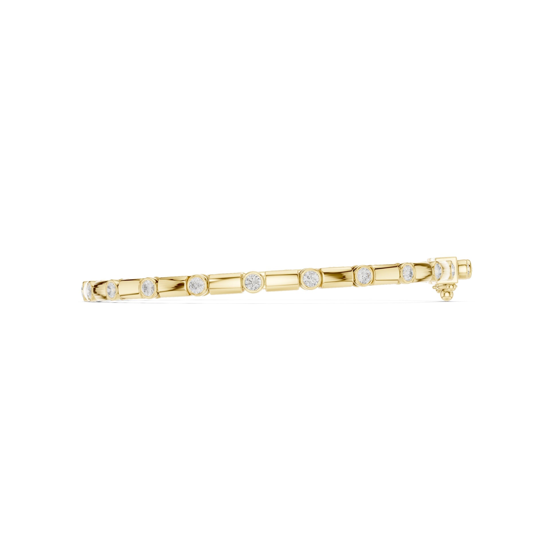 Men's Round Tennis Lab Grown Diamond Bracelet