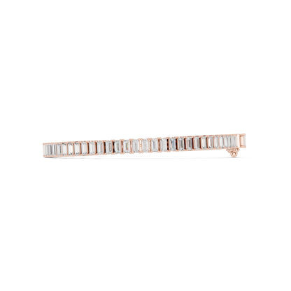 Men's Emerald Tennis Lab Grown Diamond Bracelet