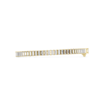 Men's Emerald Tennis Lab Grown Diamond Bracelet