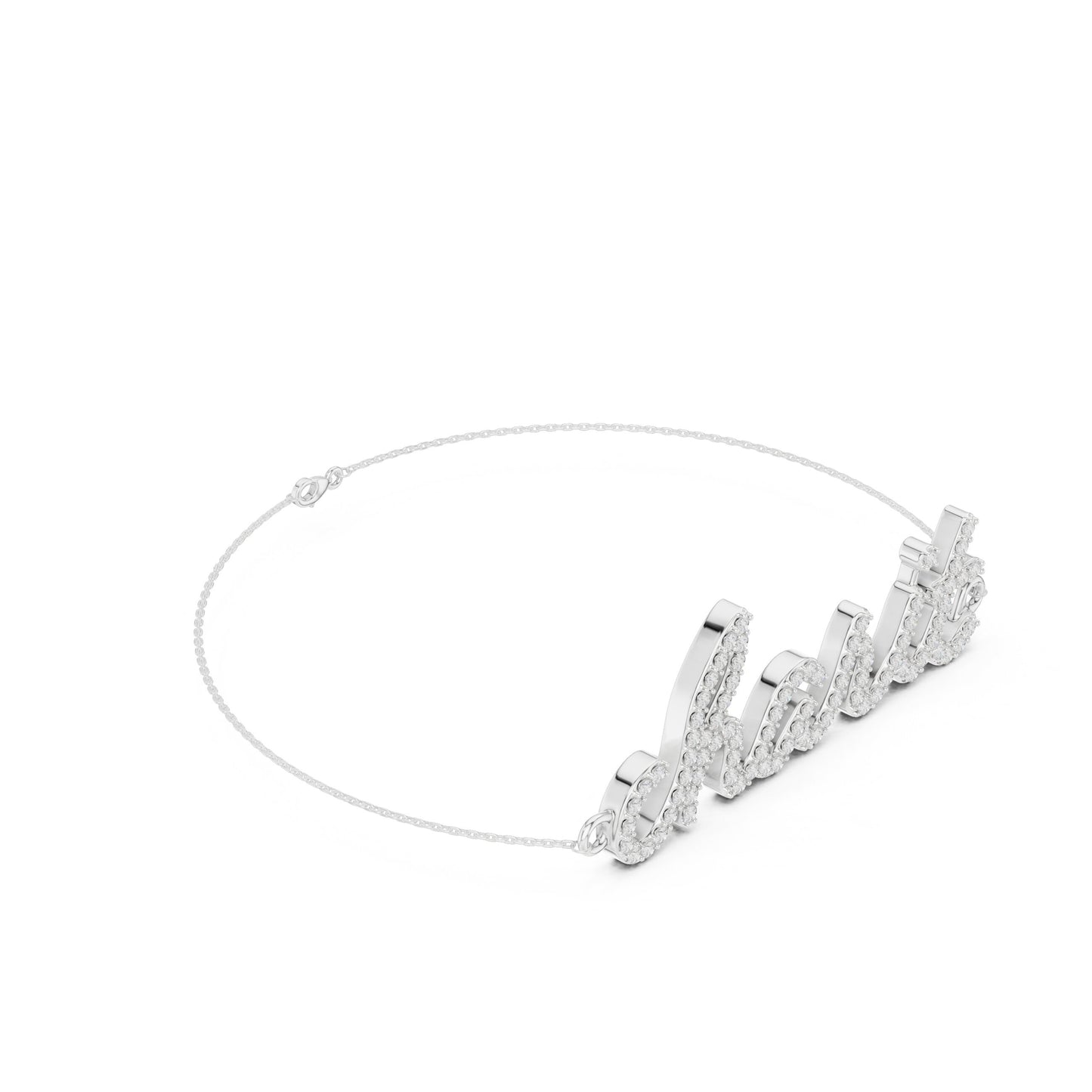 Men's Round Bracelet Lab Grown Diamond Bracelet