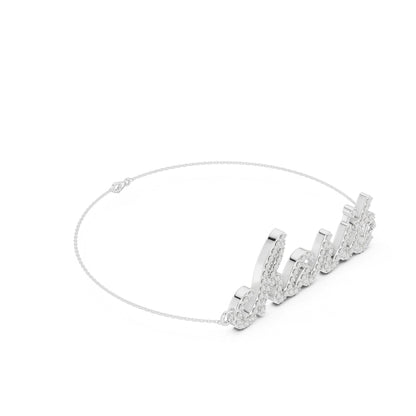 Men's Round Bracelet Lab Grown Diamond Bracelet