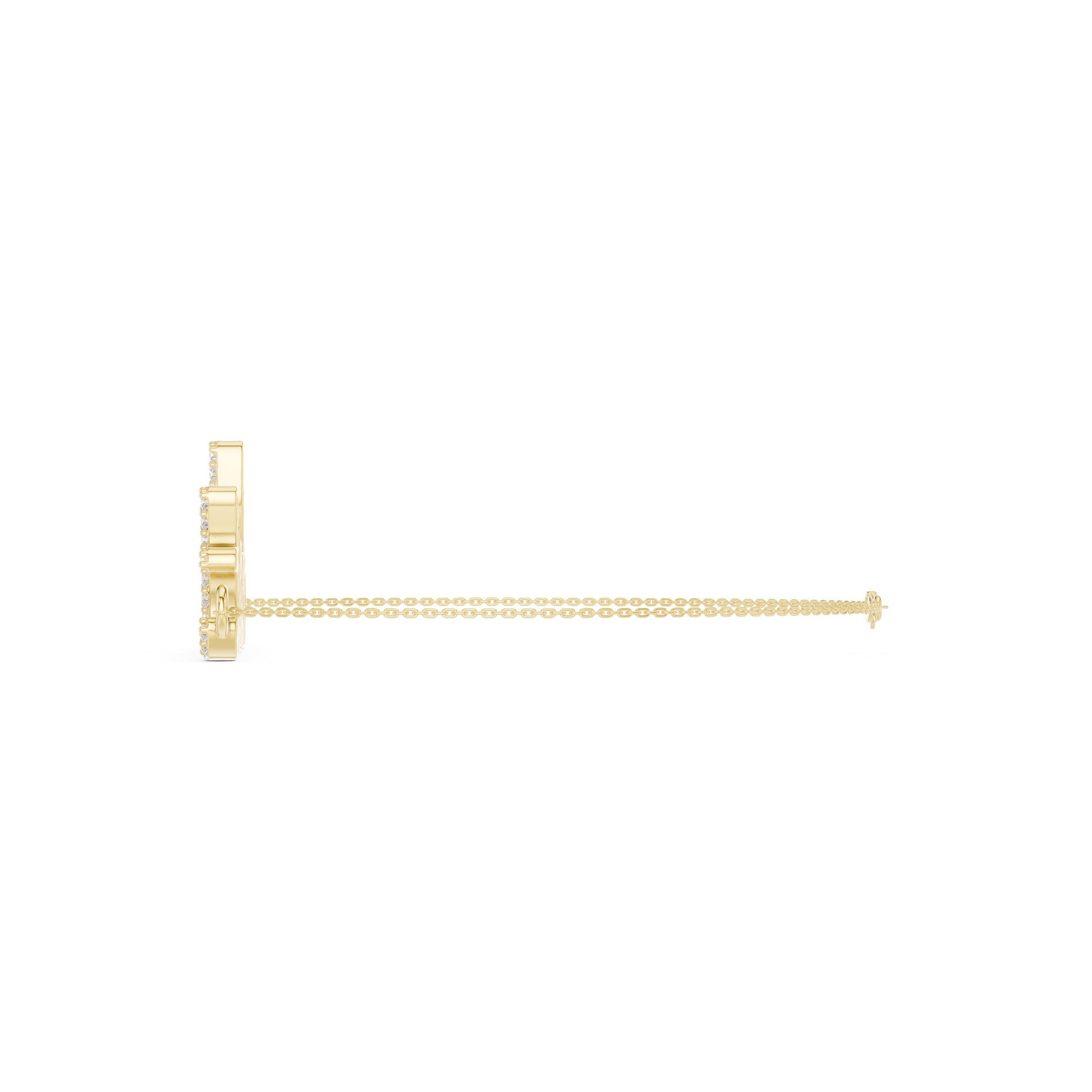 Men's Round Bracelet Lab Grown Diamond Bracelet