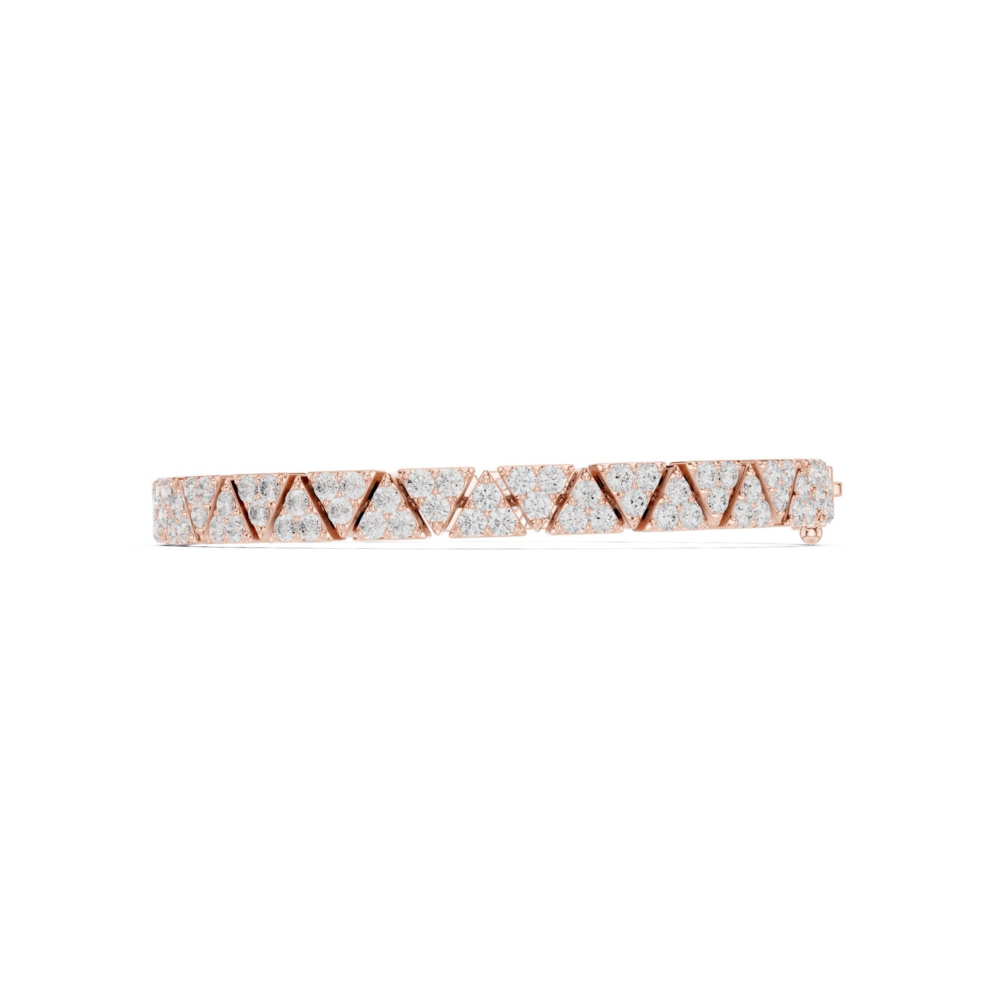 Men's Round Tennis Lab Grown Diamond Bracelet
