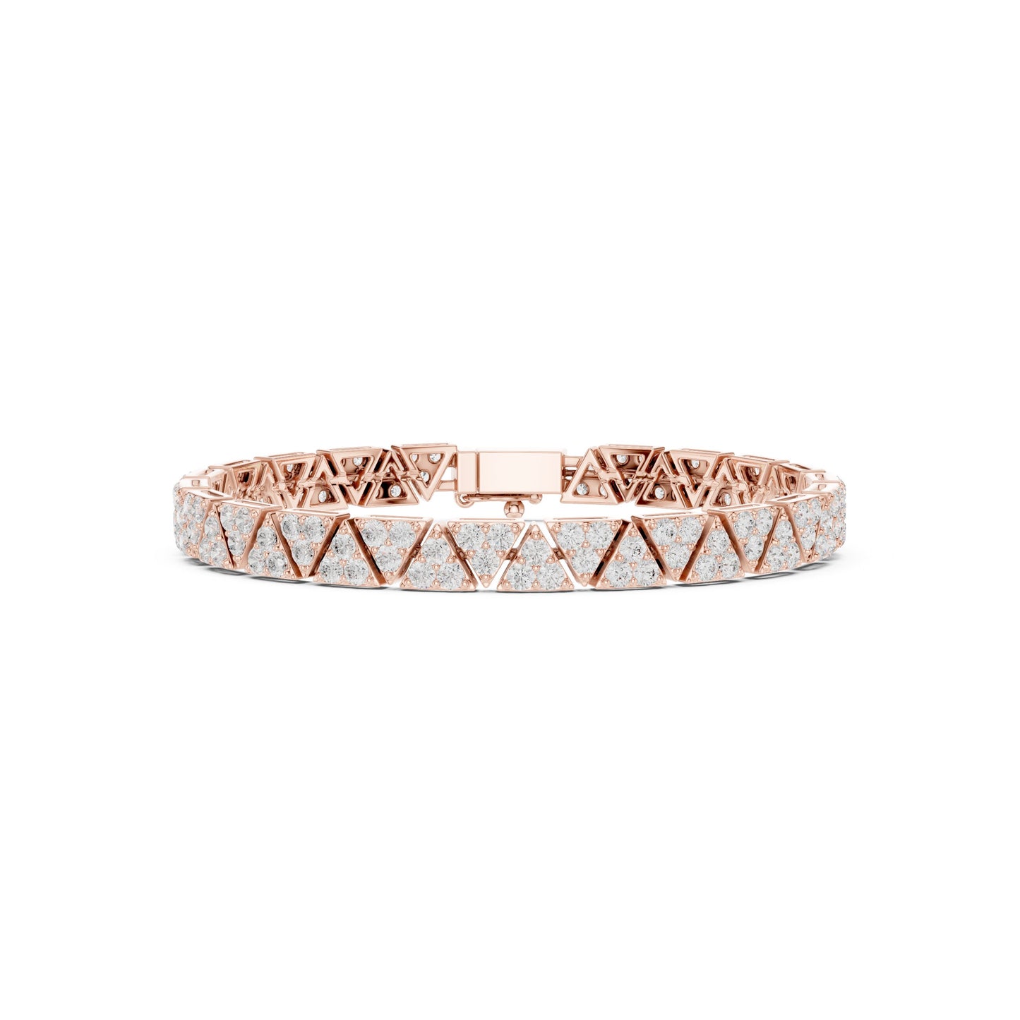 Men's Round Tennis Lab Grown Diamond Bracelet
