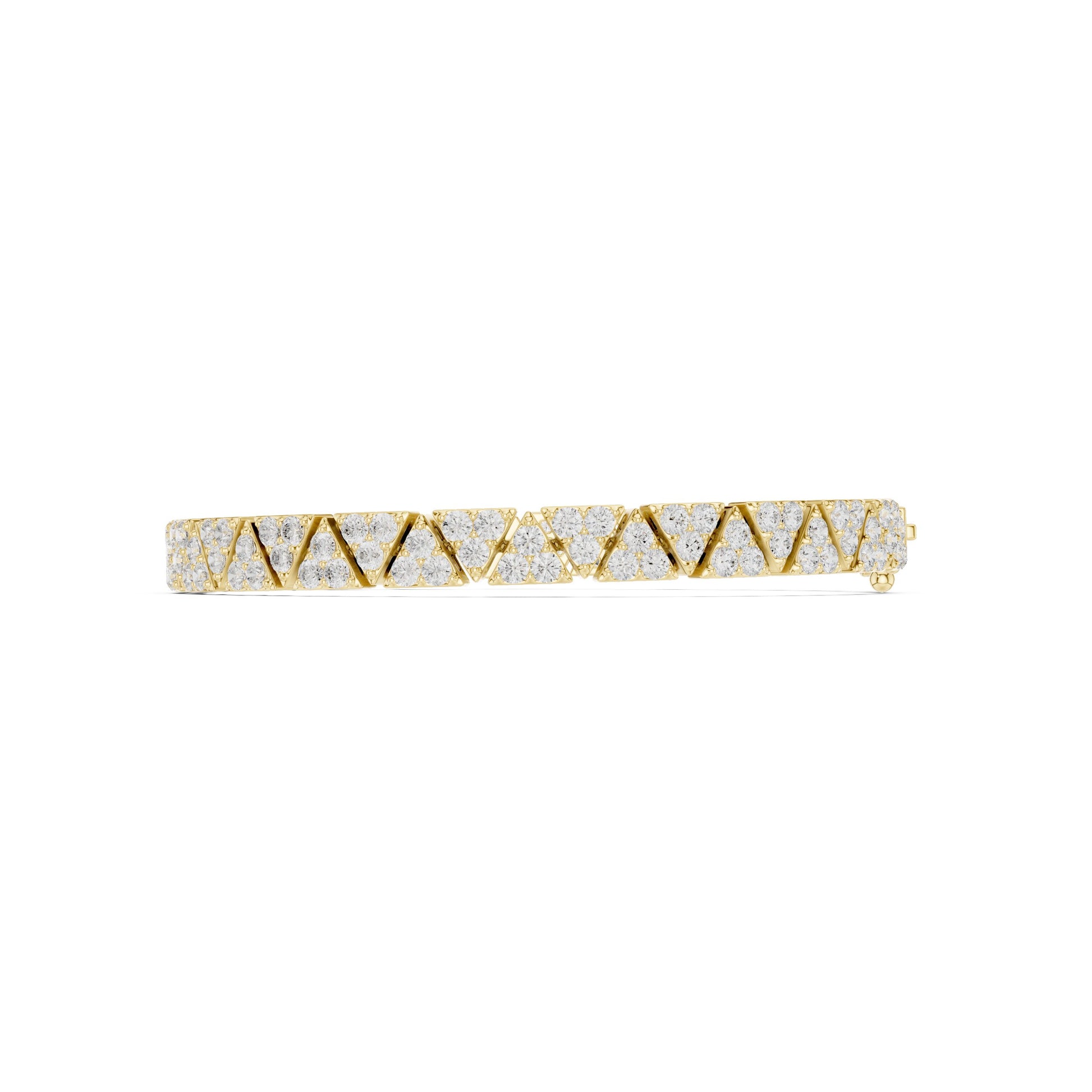 Men's Round Tennis Lab Grown Diamond Bracelet
