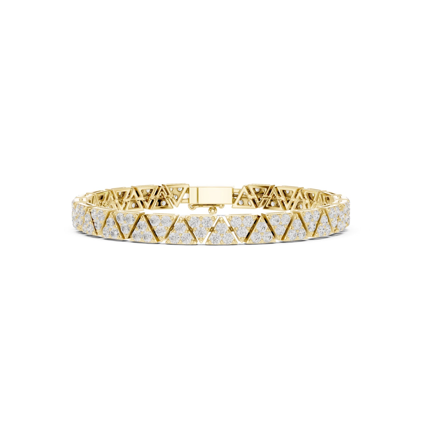 Men's Round Tennis Lab Grown Diamond Bracelet