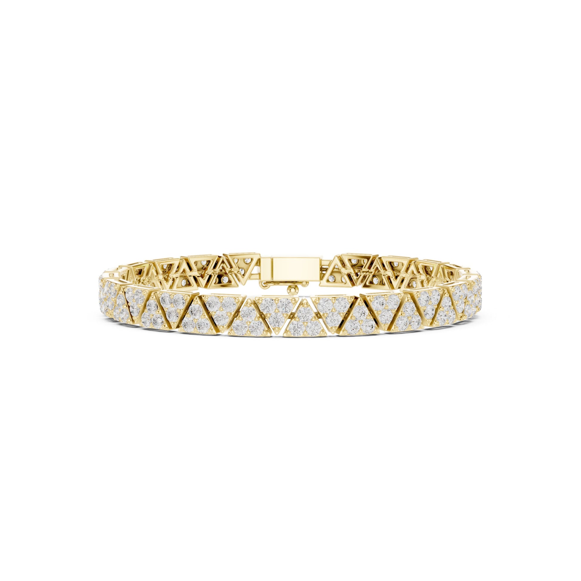 Men's Round Tennis Lab Grown Diamond Bracelet