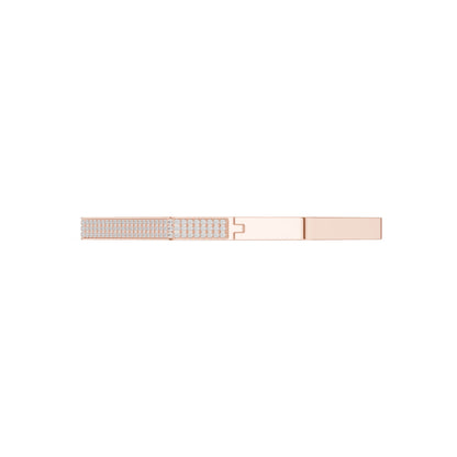 Men's Round Bangle Lab Grown Diamond Bracelet