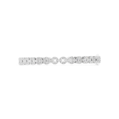 Men's Round Tennis Lab Grown Diamond Bracelet