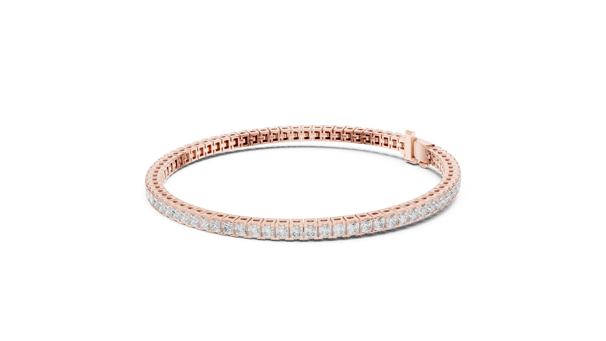 Princess Tennis Lab Grown Diamond Bracelet