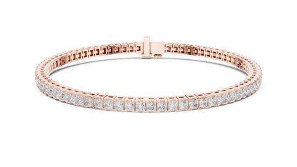 Princess Tennis Lab Grown Diamond Bracelet