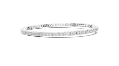 Princess Tennis Lab Grown Diamond Bracelet