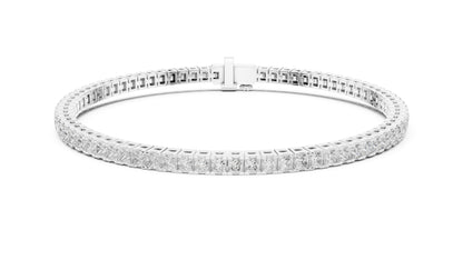 Princess Tennis Lab Grown Diamond Bracelet