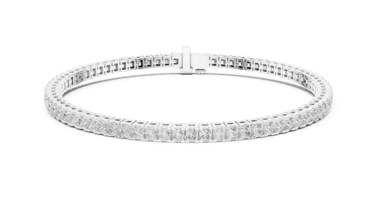 Princess Tennis Lab Grown Diamond Bracelet