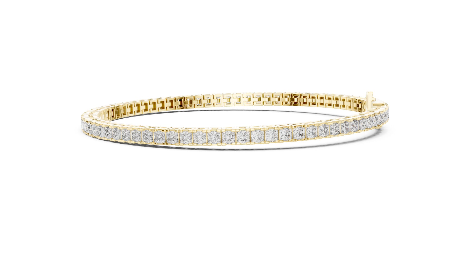 Princess Tennis Lab Grown Diamond Bracelet