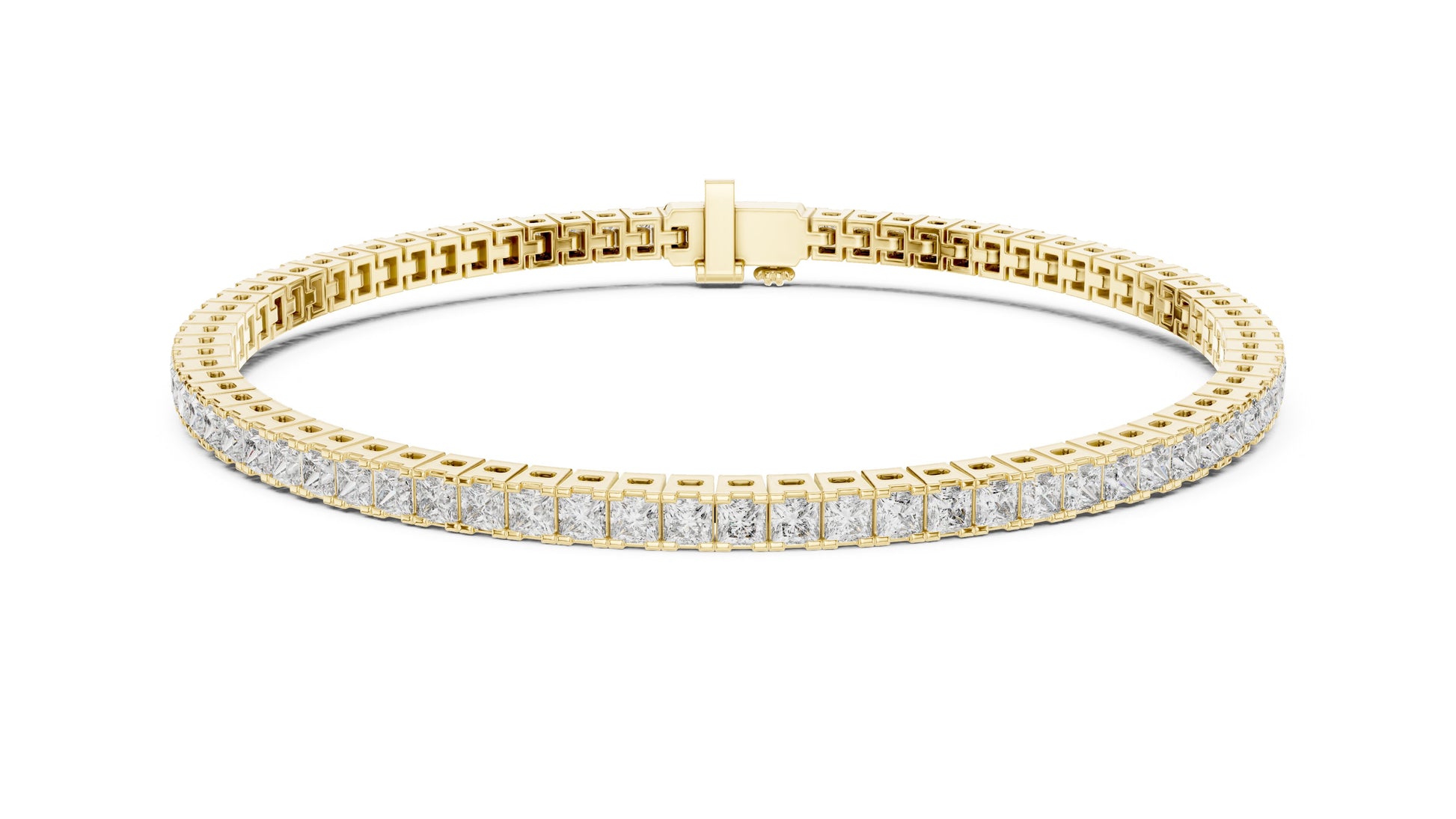 Princess Tennis Lab Grown Diamond Bracelet