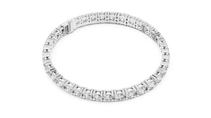 Round Tennis Lab Grown Diamond Bracelet