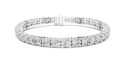 Round Tennis Lab Grown Diamond Bracelet