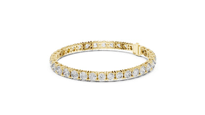 Round Tennis Lab Grown Diamond Bracelet