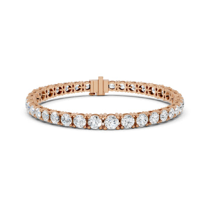 Round Tennis Lab Grown Diamond Bracelet