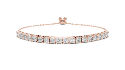 Cushion Tennis Lab Grown Diamond Bracelet