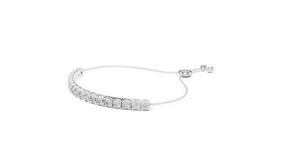 Cushion Tennis Lab Grown Diamond Bracelet