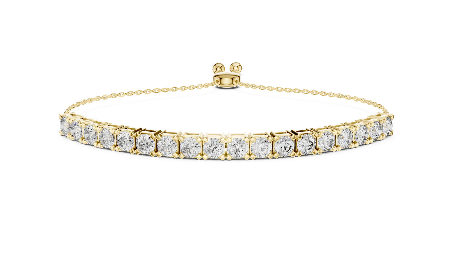 Cushion Tennis Lab Grown Diamond Bracelet