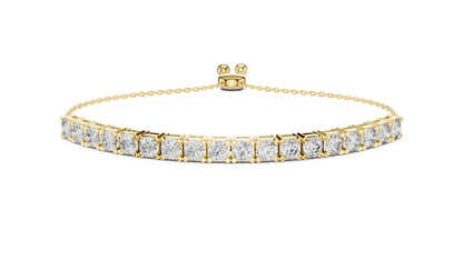 Cushion Tennis Lab Grown Diamond Bracelet