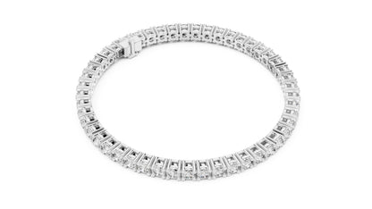 Round Tennis Lab Grown Diamond Bracelet