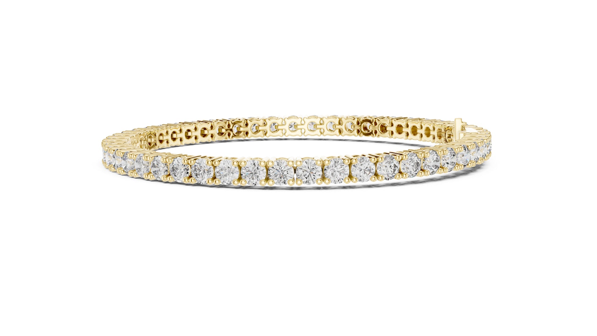 Round Tennis Lab Grown Diamond Bracelet